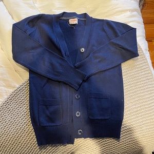 Navy Cardigan